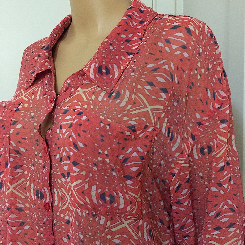 Free People Easy Rider Button Down Top - Picture 13 of 16